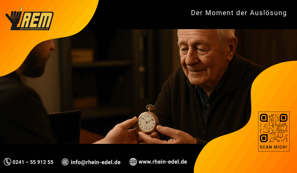 Der Moment der Auslösung