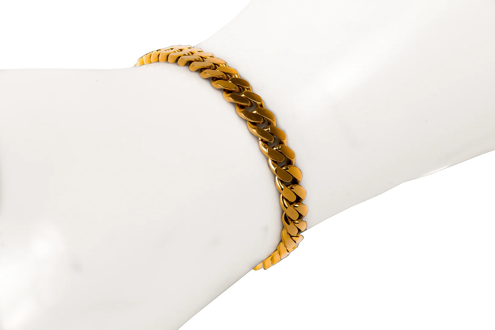 4444 – Front – Armband aus 585 Gold – 21 cm