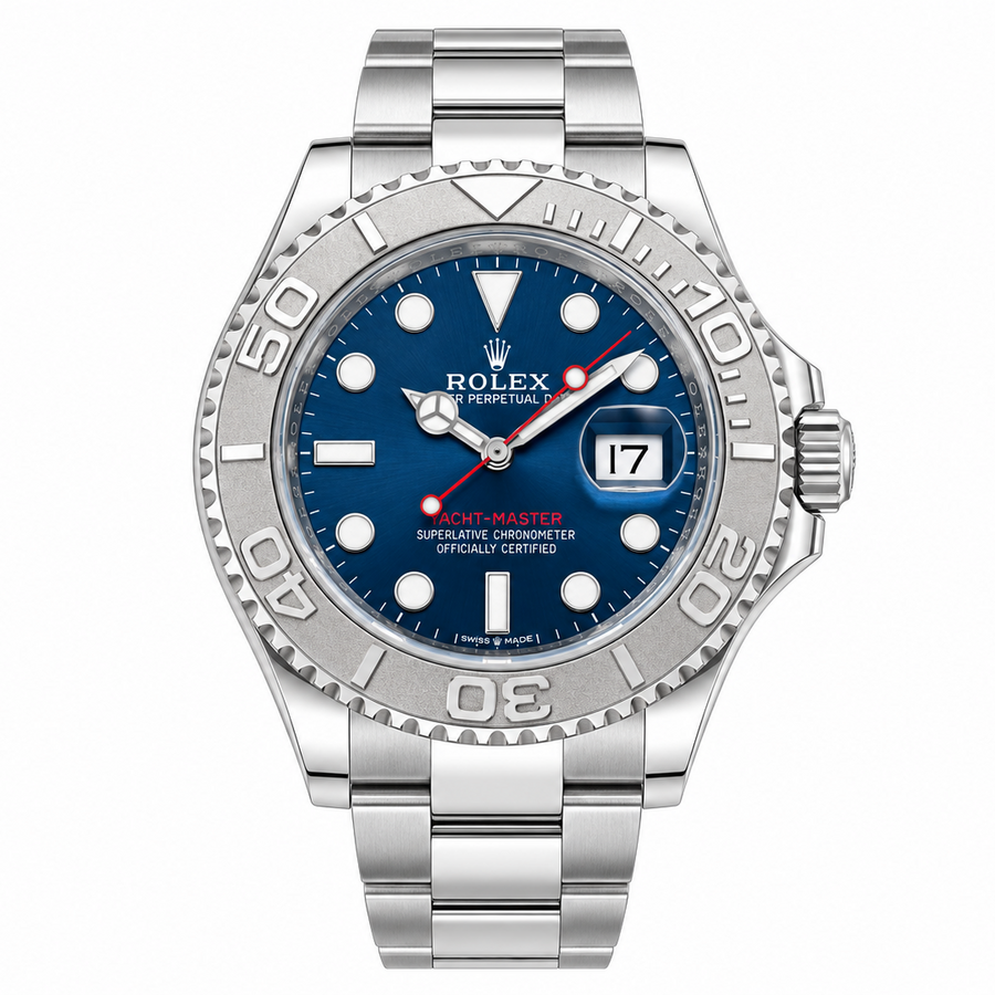 W04278 – Front – Rolex Yacht-Master 40 – Edelstahl & Platin – Ref. 116622