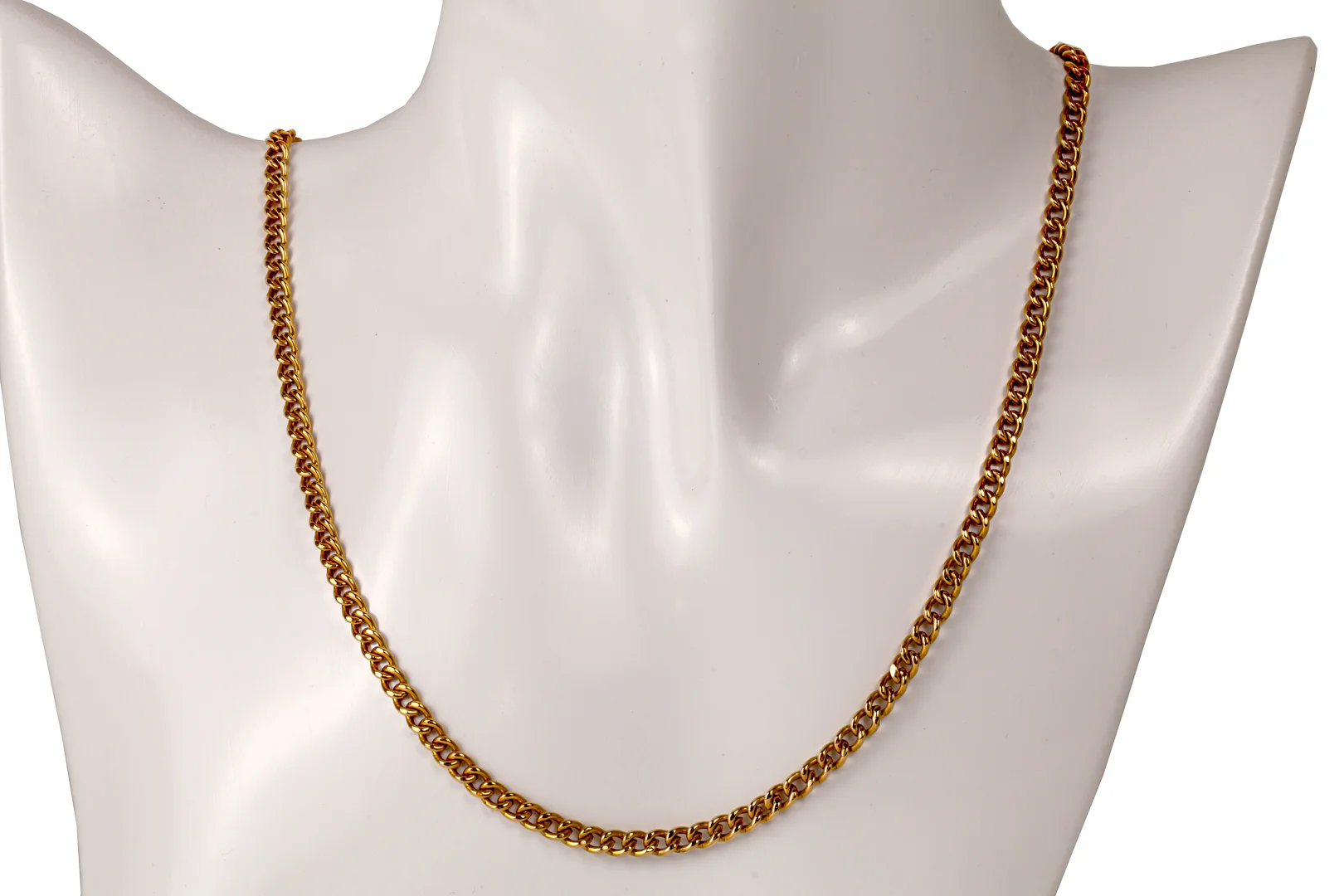 Panzerkette aus 750 Gold – 48 cm – Bild 3