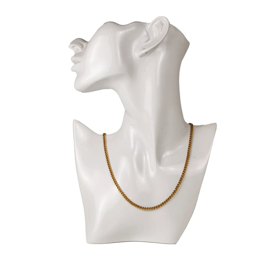 Panzerkette aus 750 Gold – 48 cm