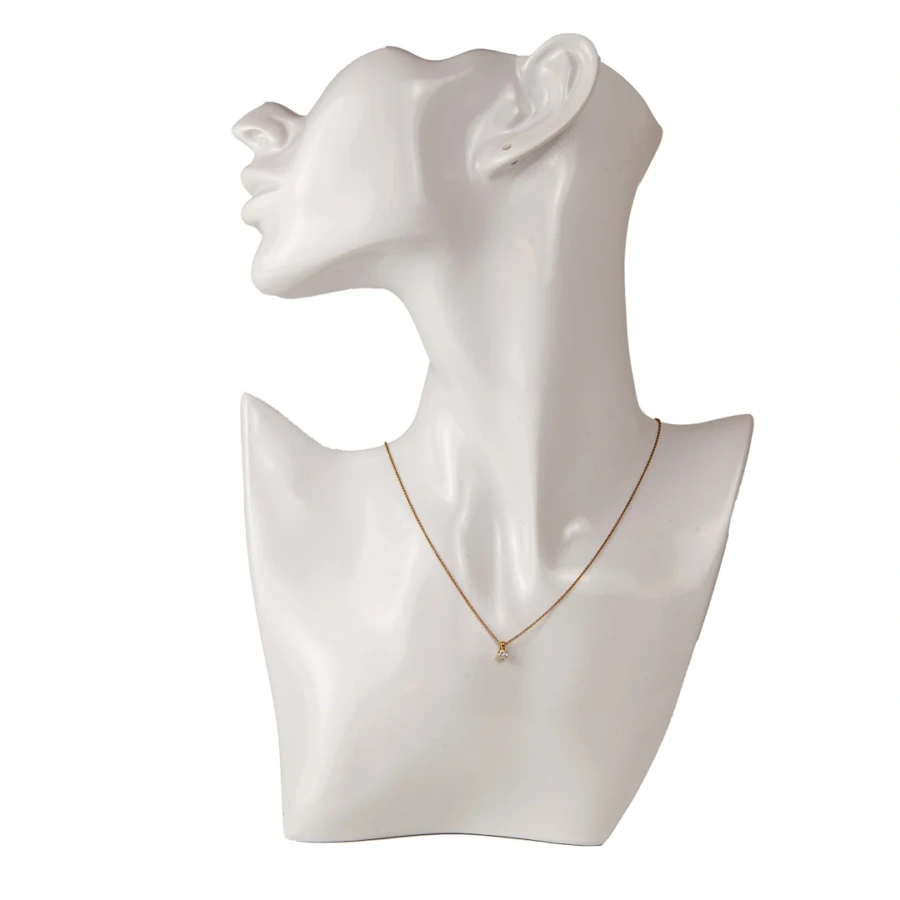 Kette mit Brillantanhänger aus 585 Gold