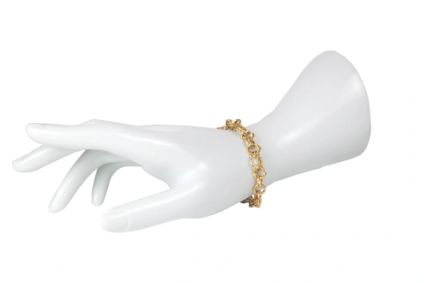 Armband aus 375 Gold – 19 cm