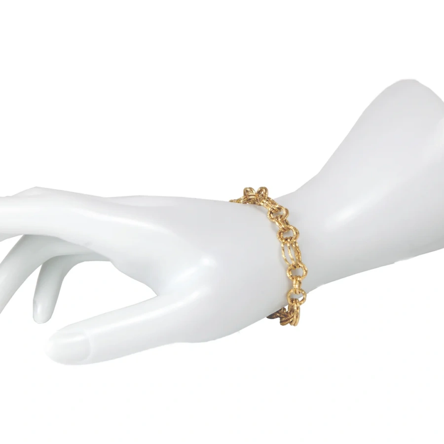 Armband aus 375 Gold – 19 cm